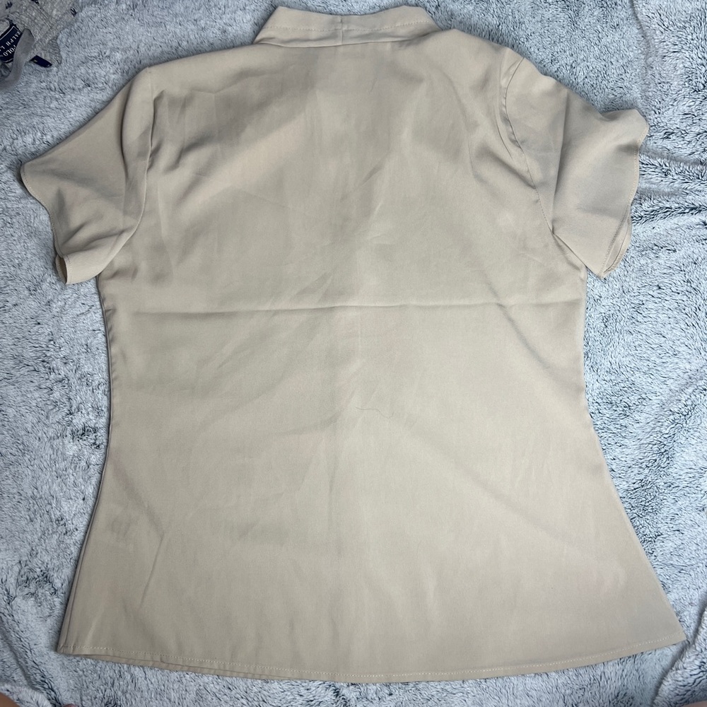 Calvin Klein Light Ruffle Blouse - Picture 2 of 5